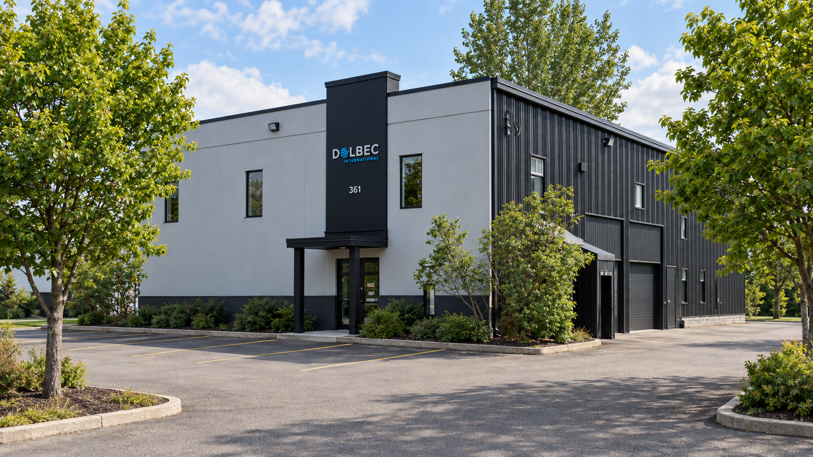 Édifice abritant les bureaux de Dolbec International